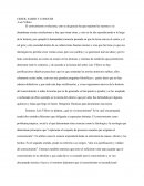 CREER, SABER Y CONOCER