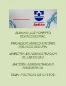 Políticas de gastos