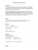 Solidifiacion de velas de parafina.