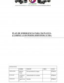 PLAN DE EMERGENCIA PARA TK PLANTA (CAMINO A LOS POZOS)