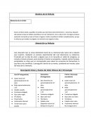 Nombre de la Película. Memorias de un olvido