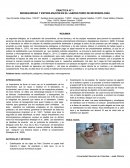 BIOSEGURIDAD Y ESTERILIZACIÓN EN EL LABORATORIO DE MICROBIOLOGÍA
