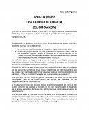 Aristoteles Tratados de logica (el Organon)