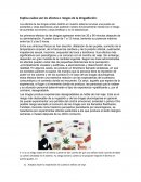 Explica cuáles son los efectos o riesgos de la drogadicción
