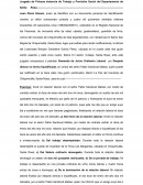 Memorial de demanda laboral