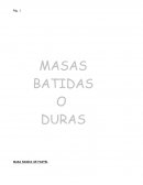 MASA BASICA DE PASTEL