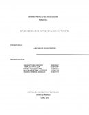 ESTUDIO DE CREACION DE EMPRESA, EVALUACION DE PROYECTOS