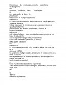 Definiciones de multiprocesamiento.