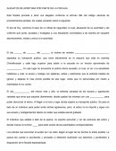 Alegatos de apertura por parte de la fiscalía