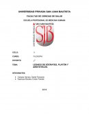 LEGADO DE SÓCRATES, PLATÓN Y ARISTÓTELES.