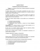 Legislación laboral Fundamento general del derecho laboral