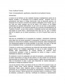 Conceptualización, significado y desarrollo de la Auditoria Forense.