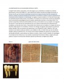 LA ODONTOLOGÍA EN LAS CIVILIZACIONES ANTIGUAS: EGIPTO