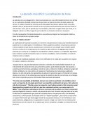 La decisión más difícil: La cosificación de Anna.