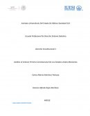 Análisis Al Artículo Primero Constitucional De Los Estados Unidos Mexicanos.