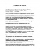 Tema: El tranvía del tiempo.