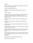 La dirección de un movimiento es la recta imaginaria que pasa por los puntos de partida y de llegada del móvil