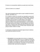 El entorno en el pensamiento sistémico se puede dar de tres formas