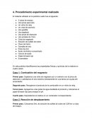 Reporte Quimica practica #4
