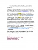 Convenio especial de colegio de abogados de Lima