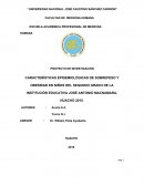 CARACTERÍSTICAS EPIDEMIOLÓGICAS DE SOBREPESO Y OBESIDAD EN NIÑOS DEL SEGUNDO GRADO DE LA INSTITUCIÓN EDUCATIVA JOSÉ ANTONIO MACNAMARA