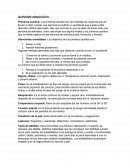 Actividad de adquisicion Cultura Fisica.