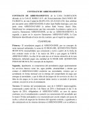 Contrato de arrendamiento.Clausulas