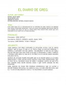 Ensayo de El diario de Greg