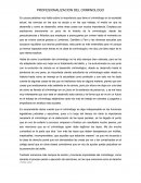En pocas palabras nos habla sobre la importancia que tiene el criminólogo en la sociedad actual
