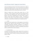 Autorreflexiones Unidad 3 Integración al mundo laboral