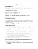 Clínica de ventas Primer producto: CDT