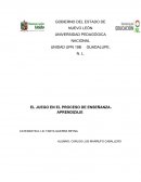 EL JUEGO EN EL PROCESO DE ENSEÑANZA-APRENDIZAJE