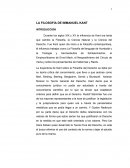 LA FILOSOFIA DE IMMANUEL KANT