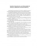 Describe la estructura organizacional de Sears