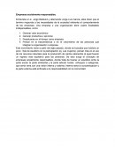 Empresas socialmente responsables.