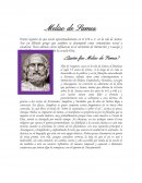 Biografias de filosofos.Meliso de Samos