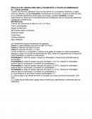 PRACTICA DE LABORATORIO NRO.2 TRANSPORTE A TRAVES DE MEMBRANAS