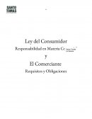 Responsabilidad en Materia Comercial de los Consumidores