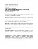 TIPOS DE PARADIGMAS PARA APLICAR EN LA INVESTIGACIÓN.