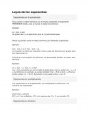 Si se suman o restan términos con el mismo exponente, el exponente PERMANECE IGUAL, solo se suman o restan los términos.