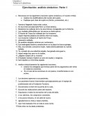 Ejercitación: análisis sintáctico.