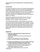 EL IMPACTO DE LAS TELENOVELAS EN LA SOCIEDAD DE MALABO 2009/2014