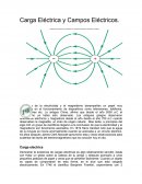 Carga Eléctrica y Campos Eléctricos.