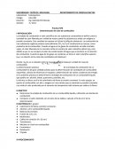 Fisicoquímica - Determinación de calor de combustión.
