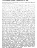 Comentario de texto: La dictadura de Primo de Rivera (1923 – 1930)