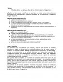 Efectos de los constituyentes de los alimentos en el organismo.