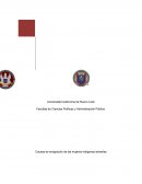 Causas de emigración de las mujeres indígenas istmeñas