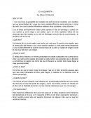 Lectura a fondo "el alquimista"