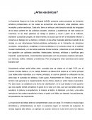 Discusión sobre la pertinencia de la denominación “Artes Escénicas”