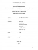 MANUAL BPM PARA EL ENVASADO DE CREMA DE ACEITUNA CON PASAS